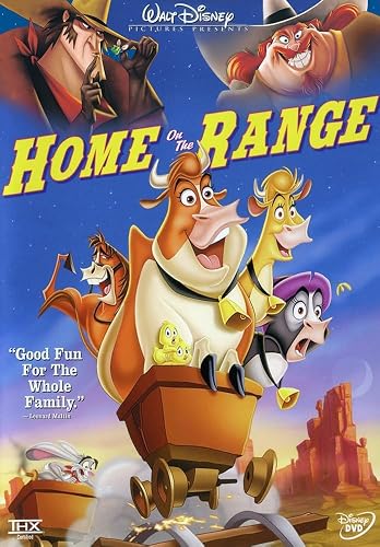 Disney Home on the Range DVD cover