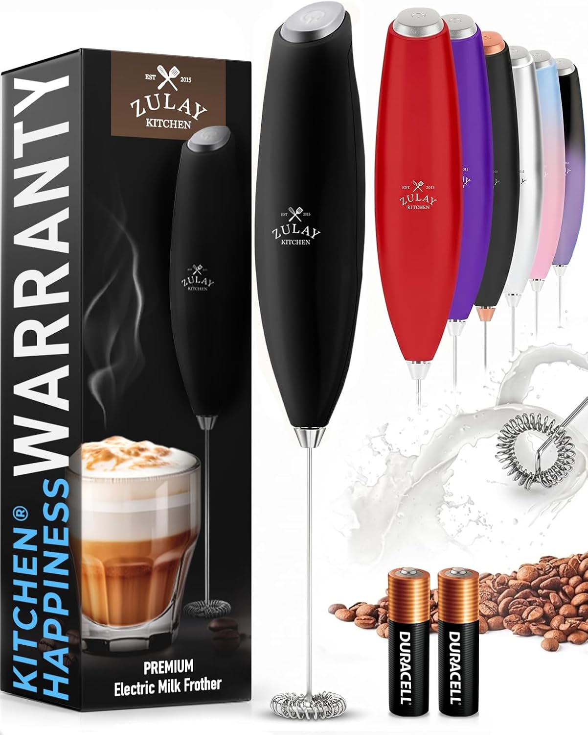 Zulay handheld milk frother