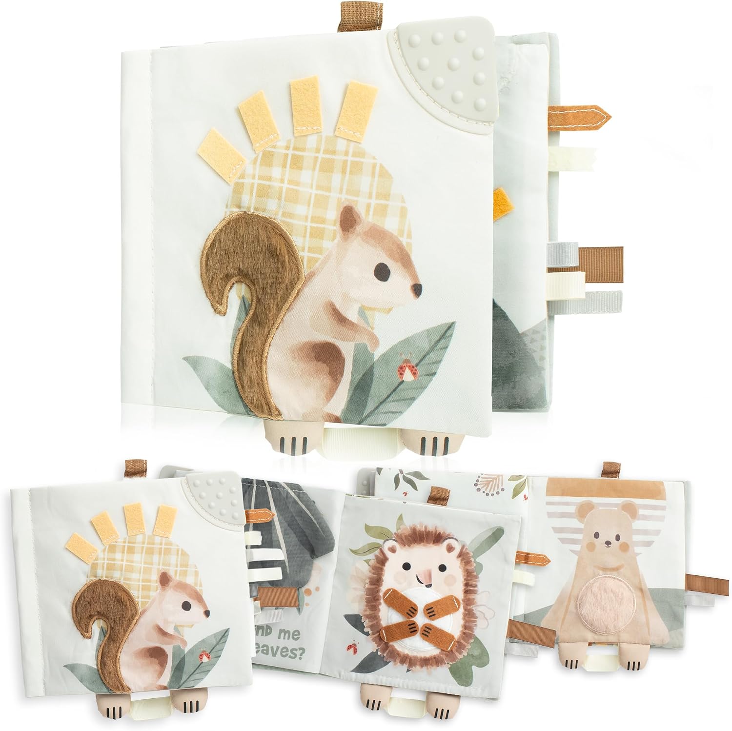 Soft touch and feel baby book