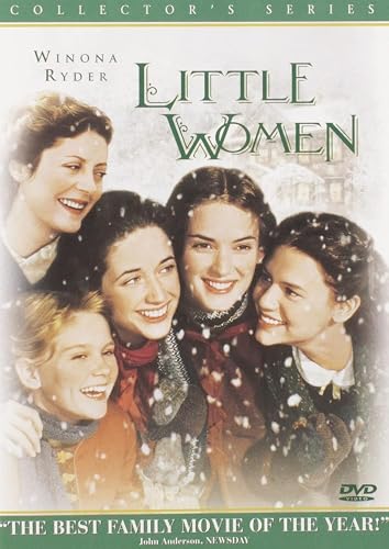 Little Women (1994) DVD cover, a romantic Christmas movie