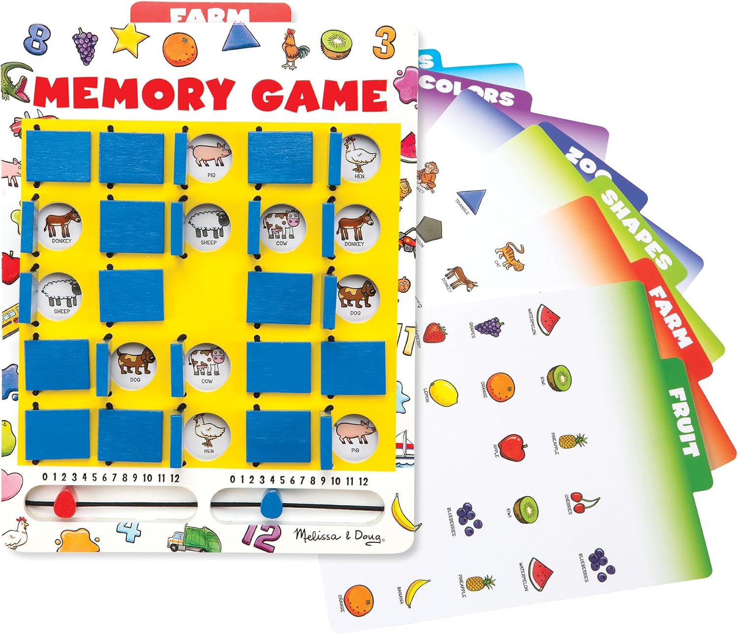 Melissa and Doug Flip-to-Win memory game