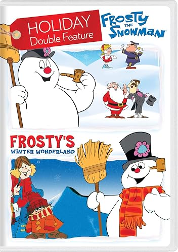 Frosty the Snowman DVD cover, a Christmas movie for kids