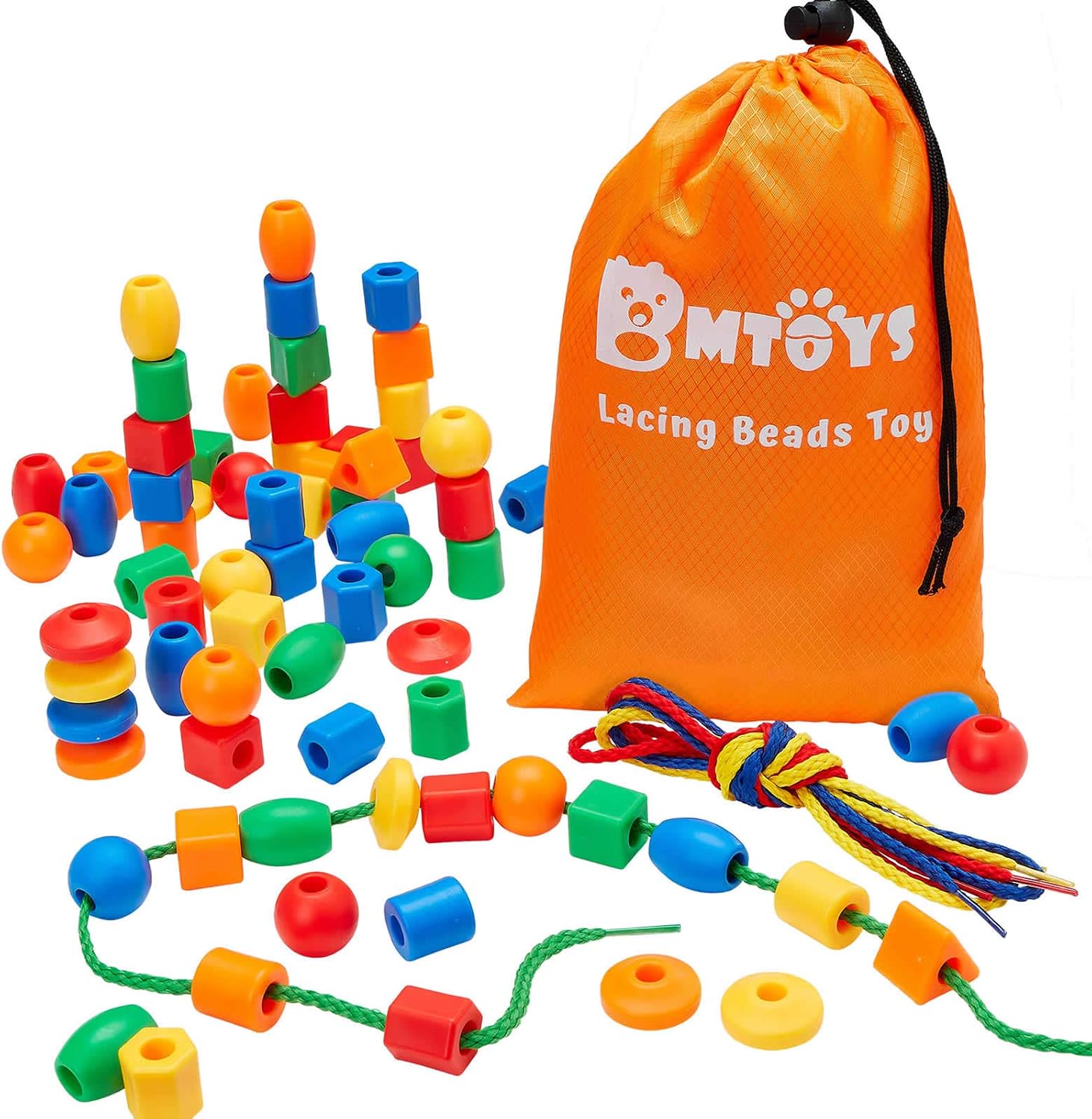 Lacing beads for kids