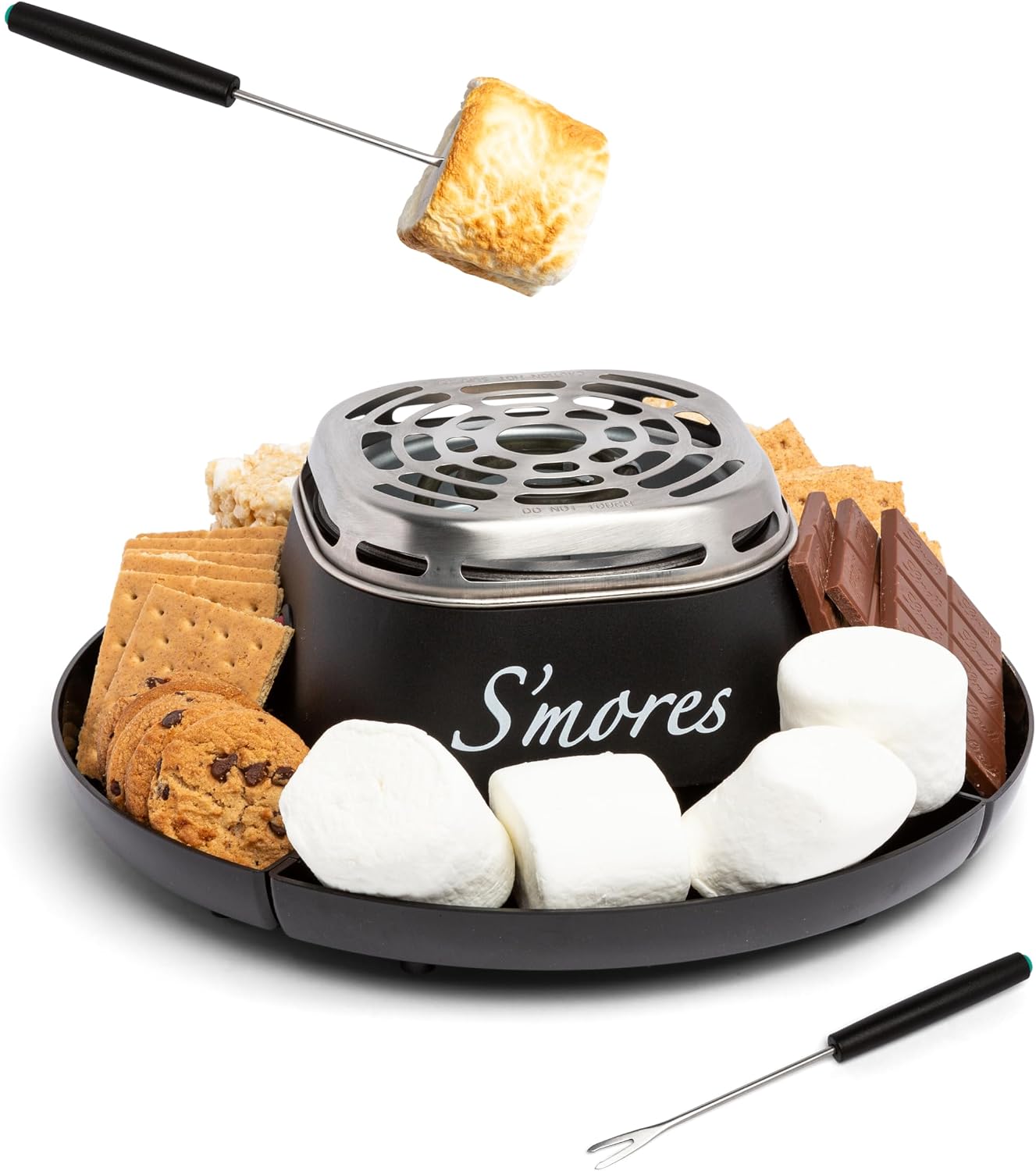 Electric tabletop s'mores maker