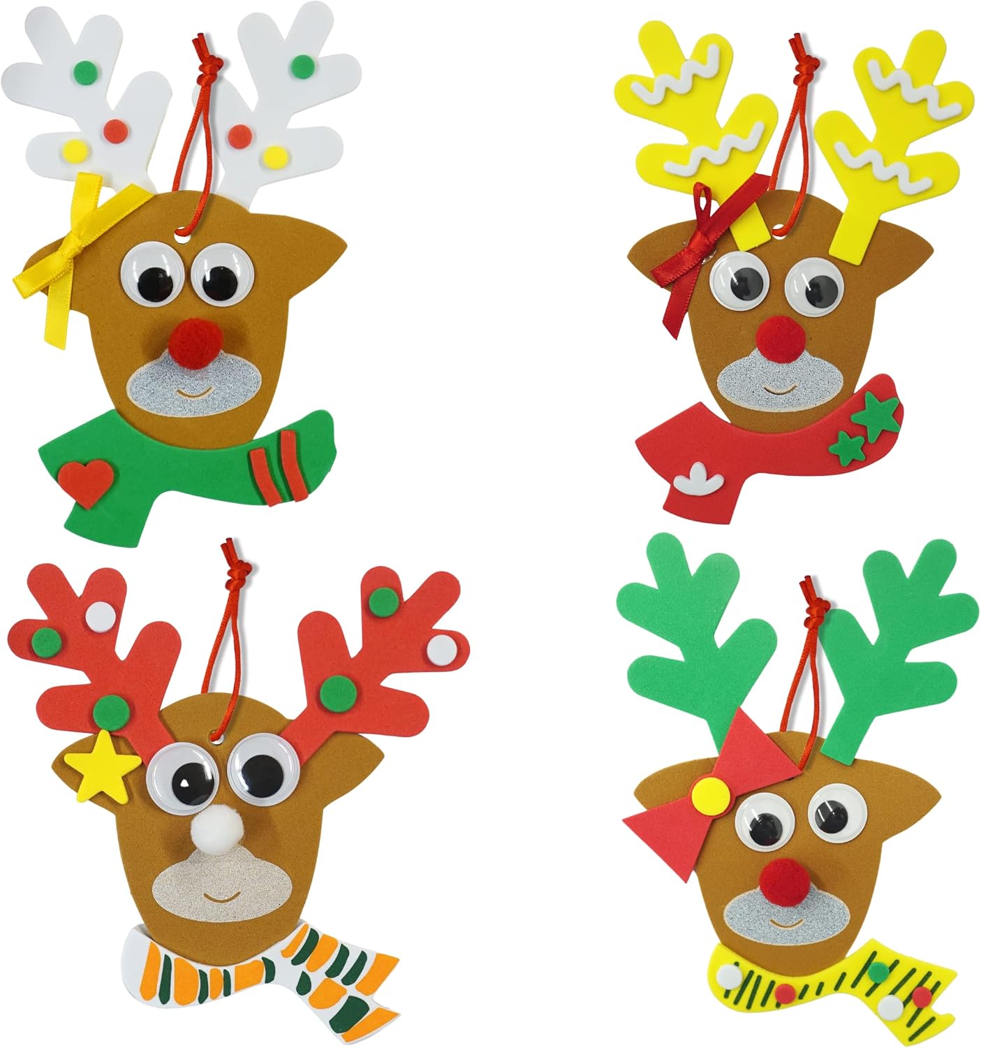 Reindeer ornament craft kit for kids