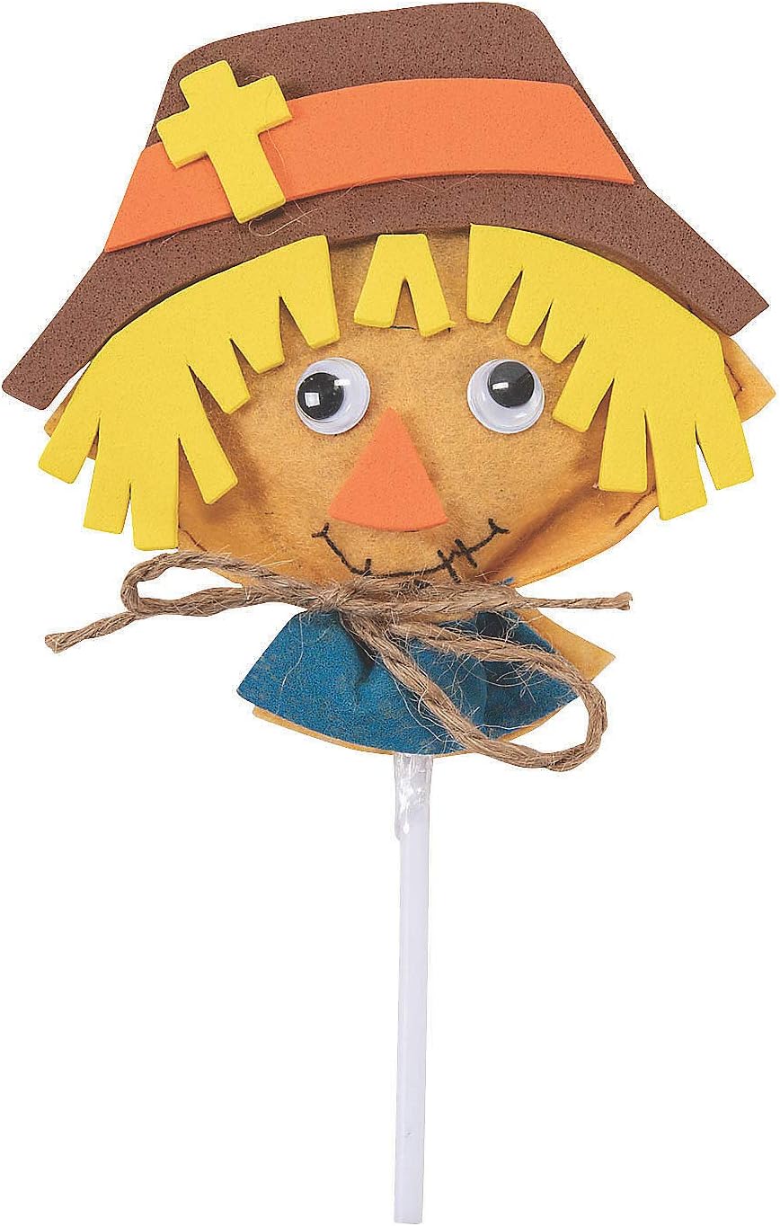 Scarecrow sucker craft kit
