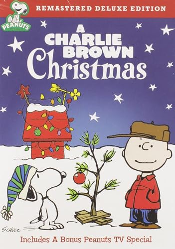 A Charlie Brown Christmas DVD cover, a Christmas movie for kids