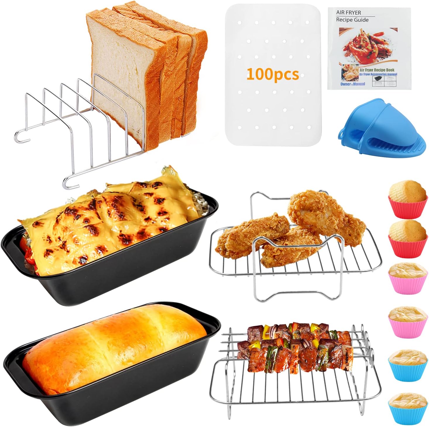 Air fryer accessories set