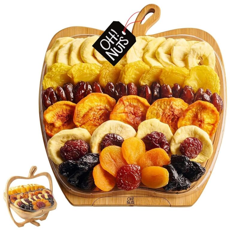 Dried fruit gift basket