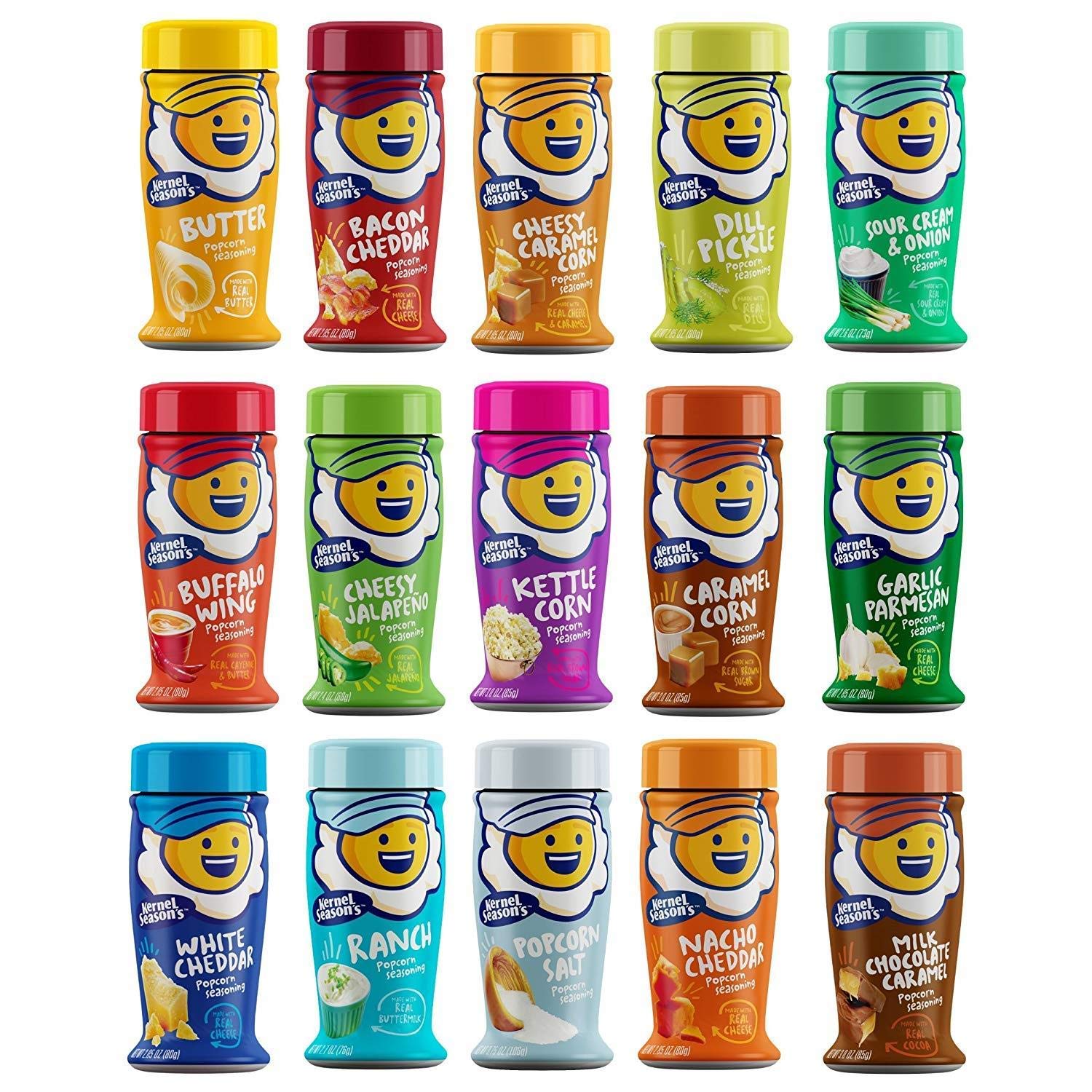 Kernel Season's popcorn seasoning variety pack