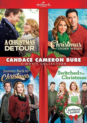 A Christmas Detour (3-Movie Set) DVD cover, a romantic Christmas movie