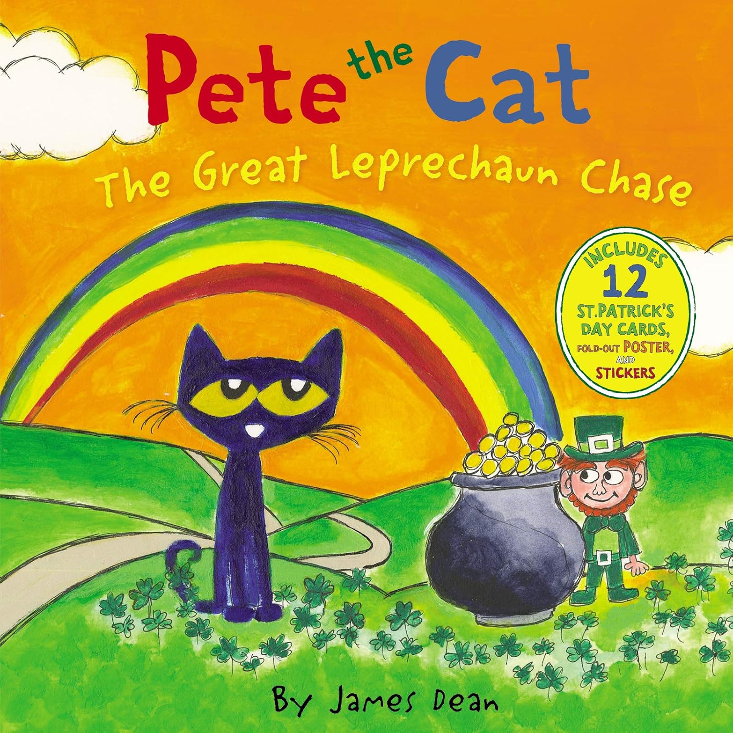 Pete the Cat The Great Leprechaun Chase book