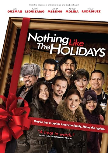 Nothing Like the Holidays DVD cover, a romantic Christmas movie