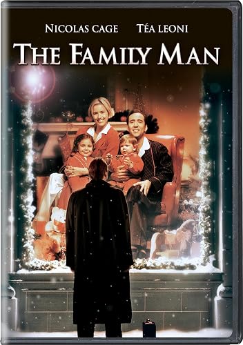 The Family Man DVD cover, a romantic Christmas movie
