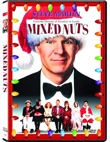 Mixed Nuts DVD cover, a romantic Christmas movie