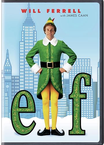 Elf DVD cover, a Christmas movie for kids