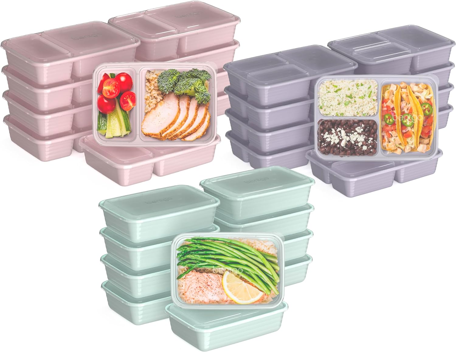 Bentgo Prep 60-piece meal prep container kit