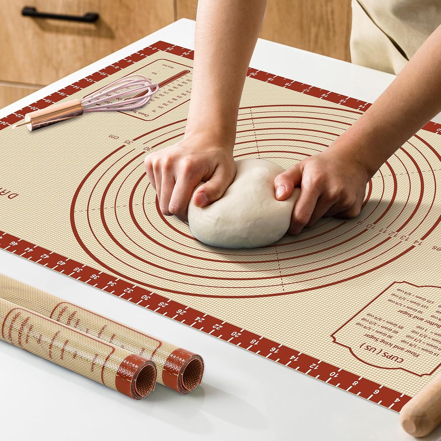 Extra thick silicone baking mat