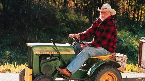 The Straight Story, a man riding a lawn mower across Iowa