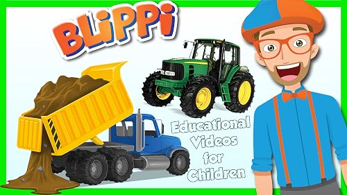 Blippi tractor videos for children on Prime Video