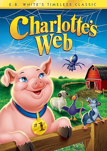 Charlotte’s Web 1973 animated DVD cover