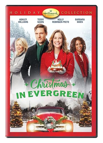 Christmas in Evergreen DVD cover, a romantic Christmas movie