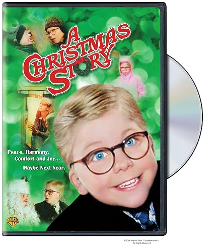 A Christmas Story DVD cover, a Christmas movie for kids