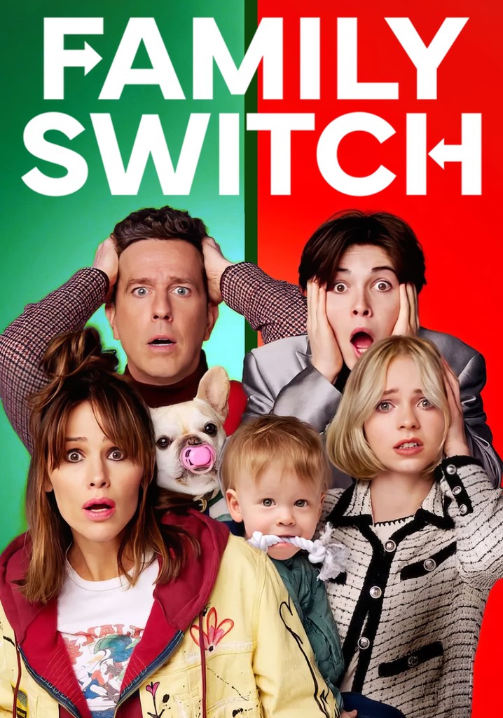 Family Switch Netflix Christmas movie poster