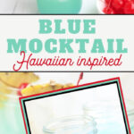 Hawaiian blue mocktail
