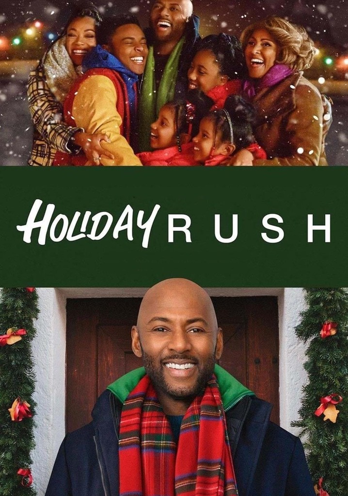 Holiday Rush Netflix Christmas movie poster