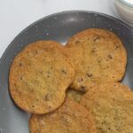 Lighter chocolate chip cookies