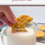 Low calorie chocolate chip cookies on a plate