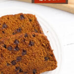Slices of pumpkin bread