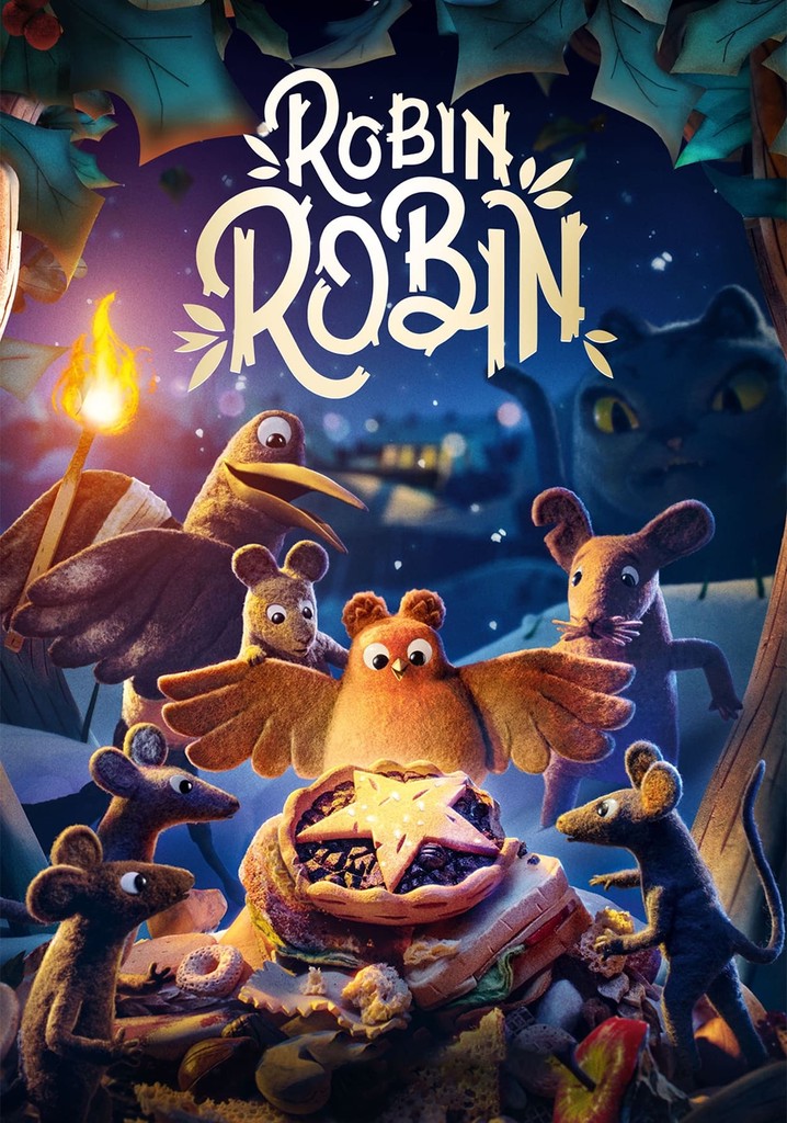 Robin Robin Netflix Christmas movie poster