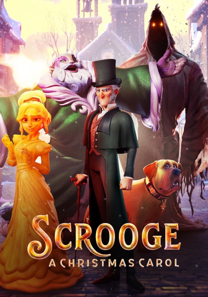 Scrooge: A Christmas Carol Netflix Christmas movie poster