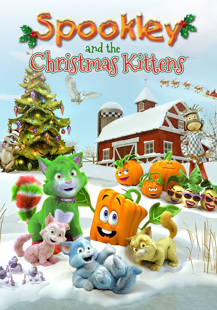 Spookley and the Christmas Kittens Netflix Christmas movie poster
