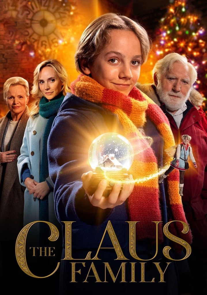 The Claus Family Netflix Christmas movie poster