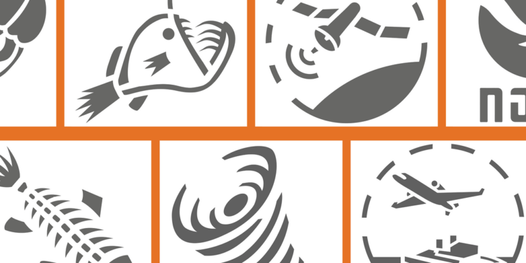 Weather and ocean themed pumpkin carving stencils