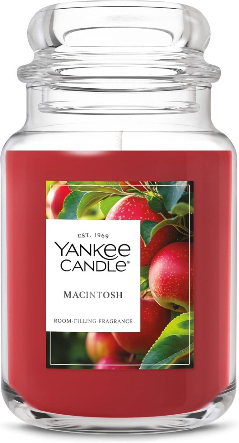 Yankee Candle Macintosh apple scented large jar candle