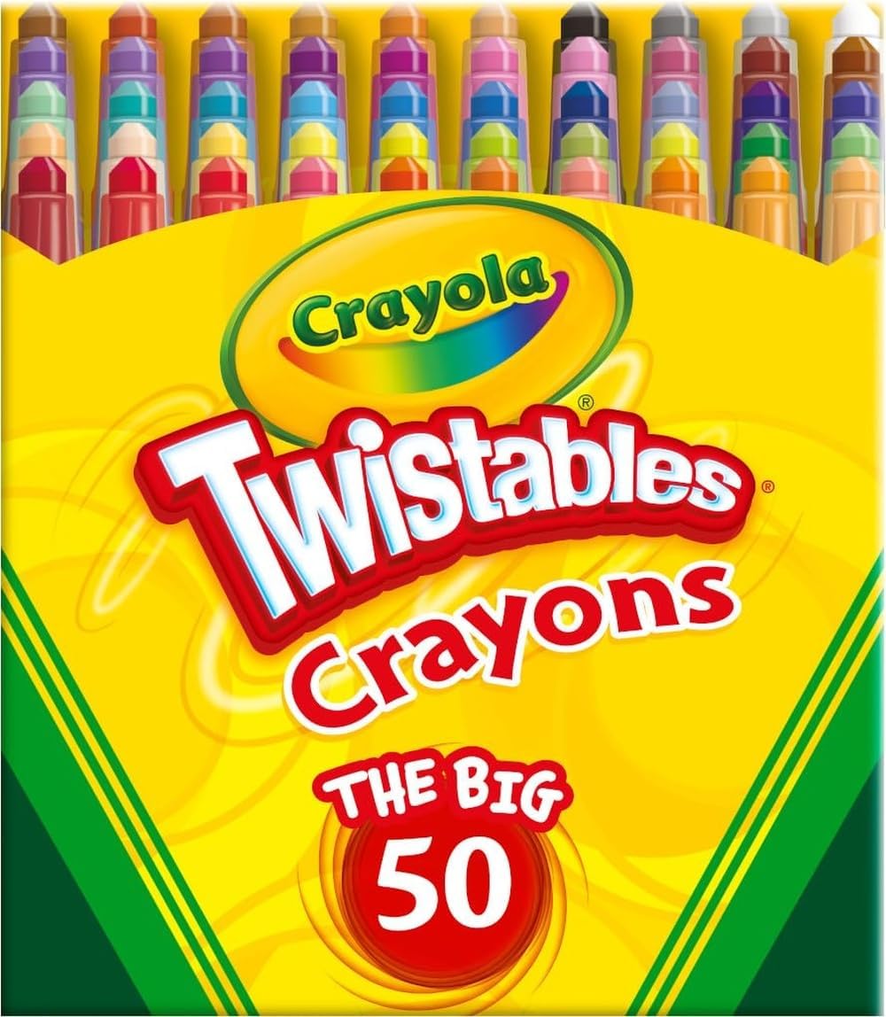 Crayola Mini Twistables Crayons 50 count