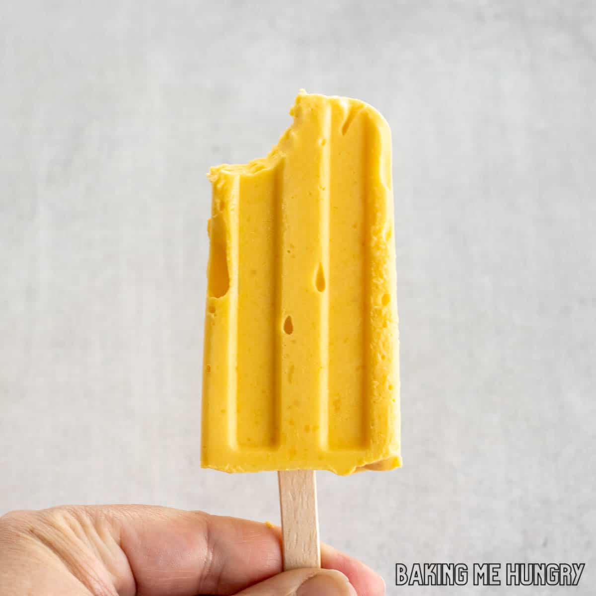 Mango Popsicles - 3 Ingredients, Easy & Delicious!