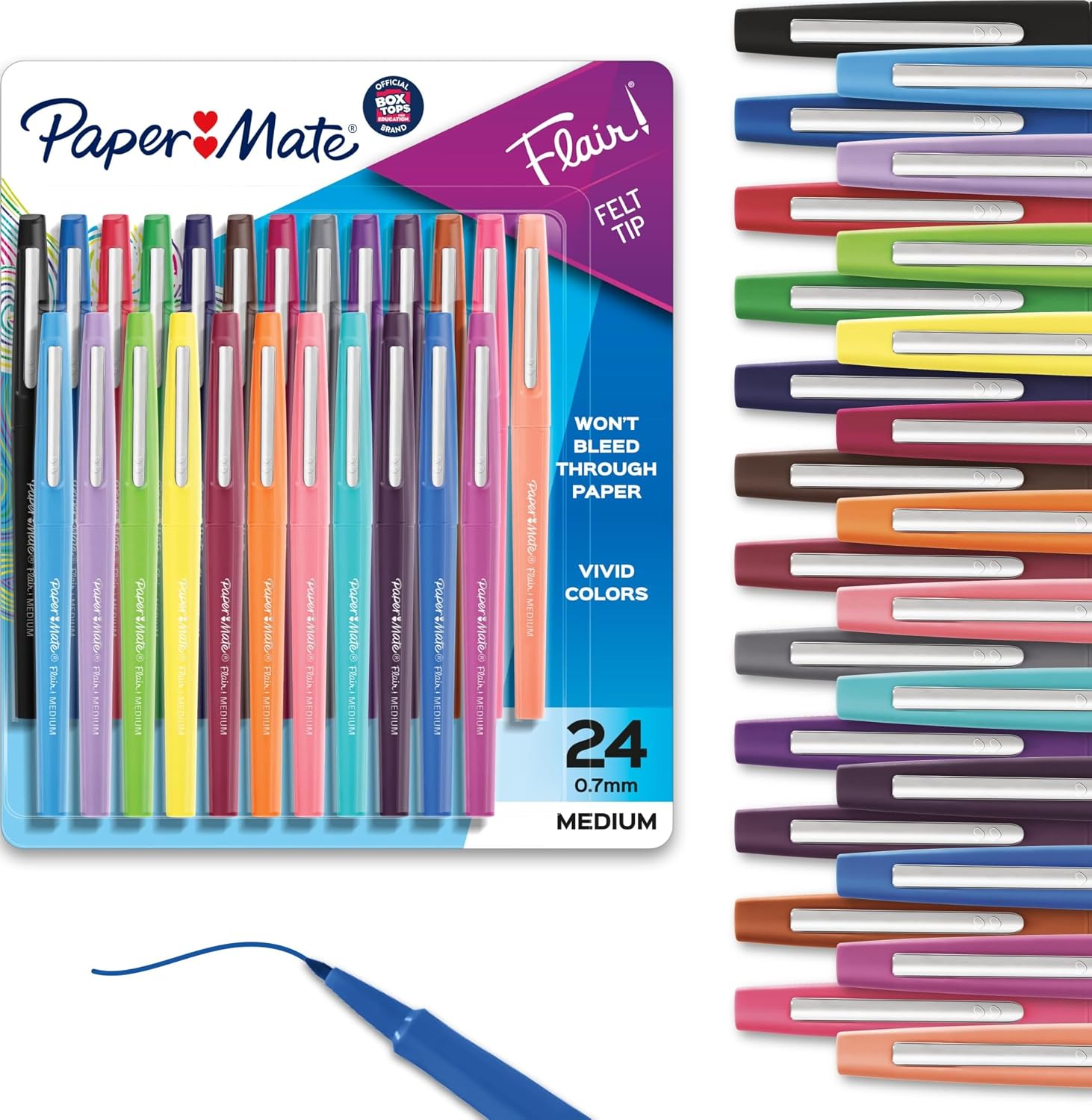 Paper Mate Flair felt tip pens