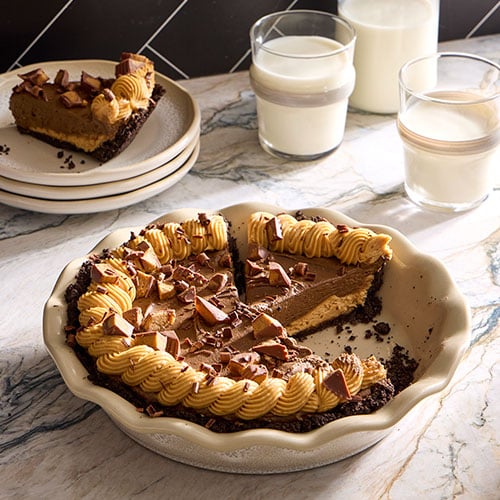 Pampered Chef Fully Glazed Stone Pie Plate