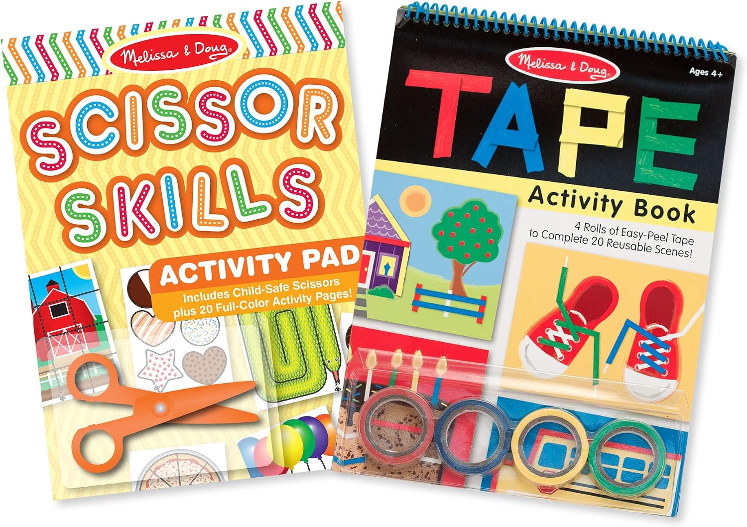 Melissa and Doug scissor skills activity book