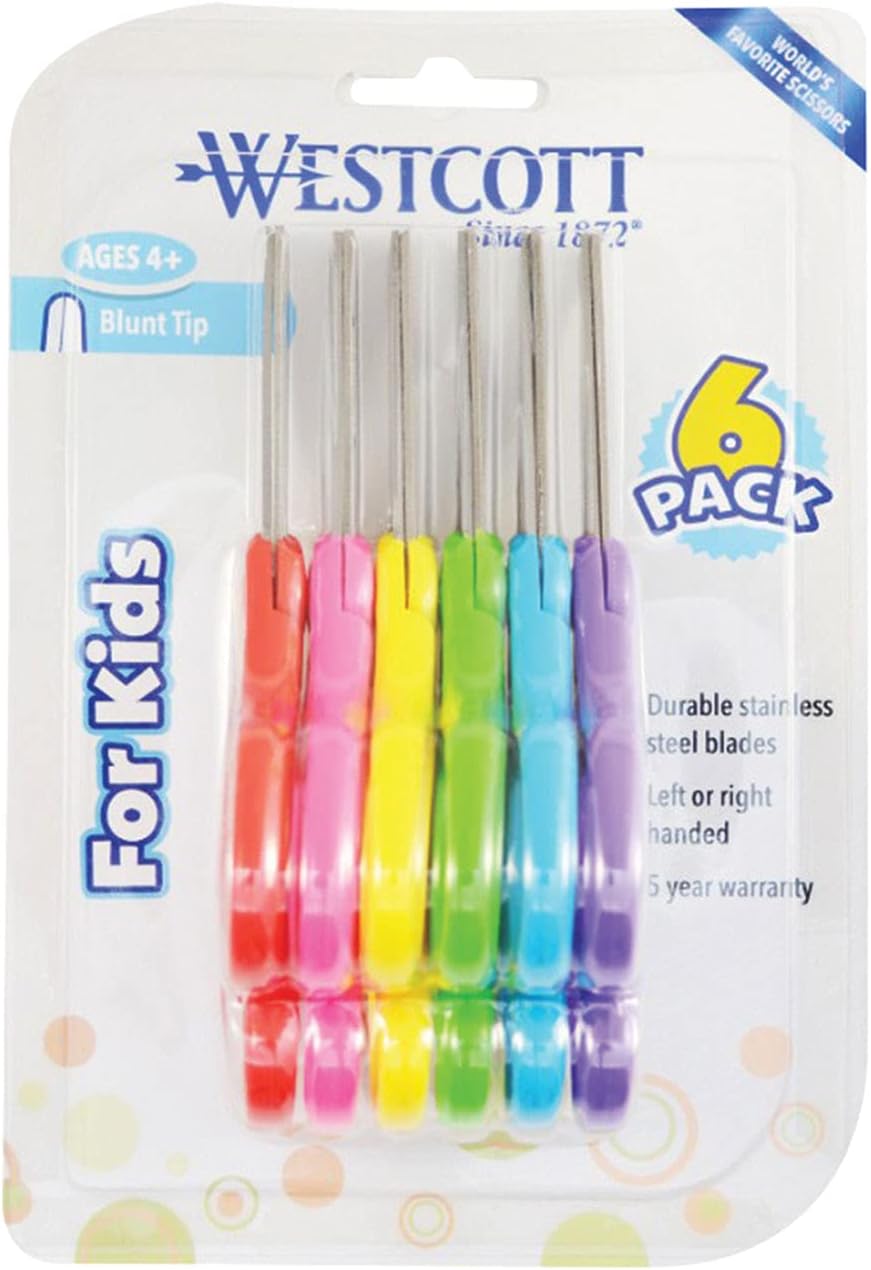 Westcott right and left handed kids scissors